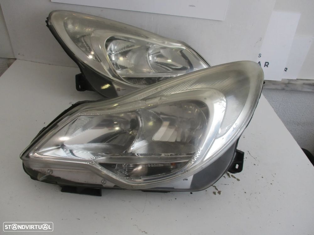 Farol optica opel Corsa D 2012 - 2