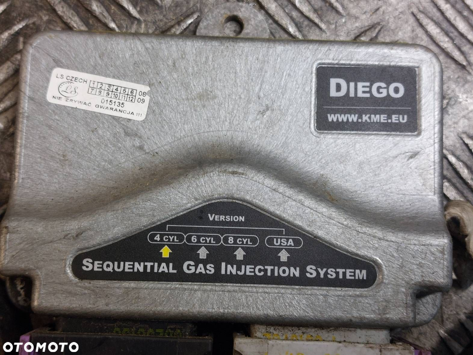 INSTALACJA GAZOWA LPG KME DIEGO STAG AC W01-4 67R-013949 KME RED 1 - 2