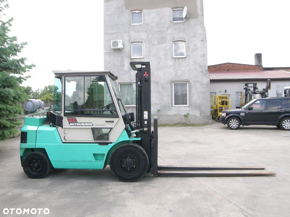 Mitsubishi FG50 widły 2,60m przesuw pozycjoner - 11