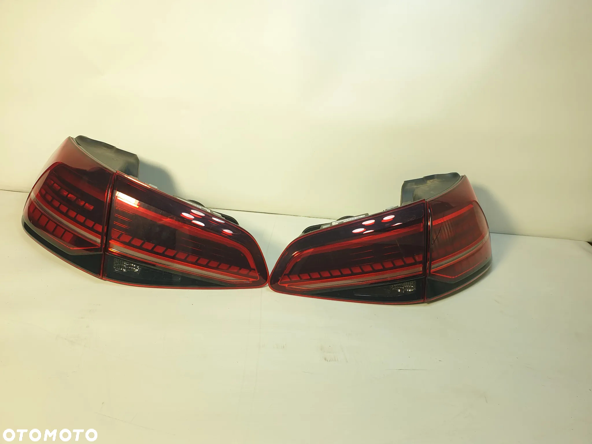 Lampa lampy tył tylna lewa Prawa prawy  LED VW GOLF VII 7 LIFT 5G0945207G  5G0945208G 5g0945307q 5g0945308q POTESTOWE MINIMALNY PRZEBIEG - 10