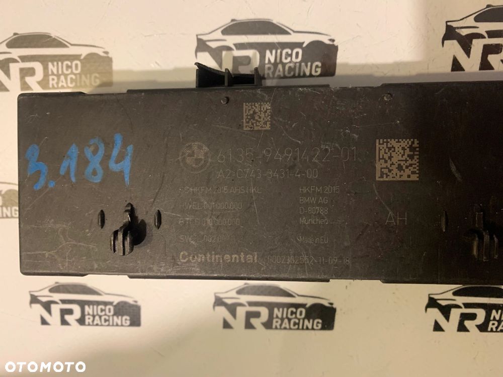 MODUŁ STEROWNIK TYLNEJ KLAPY BMW 6 GT G32 9491422 8739661 8497836 7487108 - 6