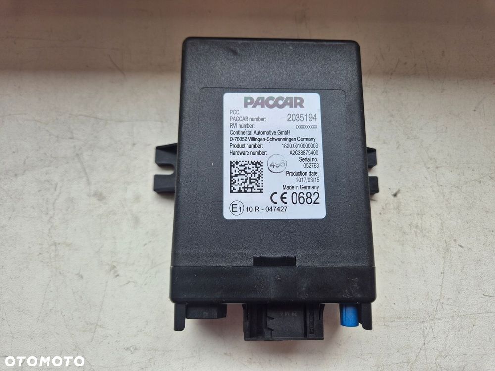 MODUŁ STEROWNIK KOMPUTER PCC DAF XF 106 , CF EURO 6 2035194 - 1