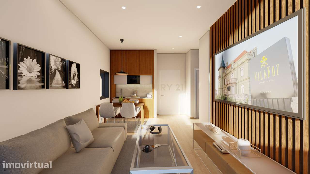 Apartamento T0+1 no centro histórico do Porto, com cozinha equipada e - Grande imagem: 4/13