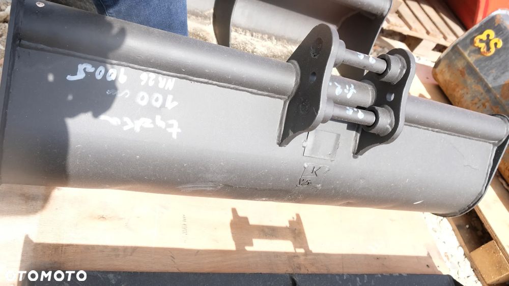 łyżka skarpowa 100cm do minikoparki mocowanie na bolce fi 2,5cm - 7