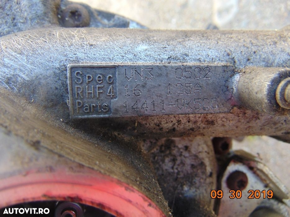 Turbina Nissan navara D22 an 1998-2005 motor 2.5 dezmembrez Navara D22 - 2