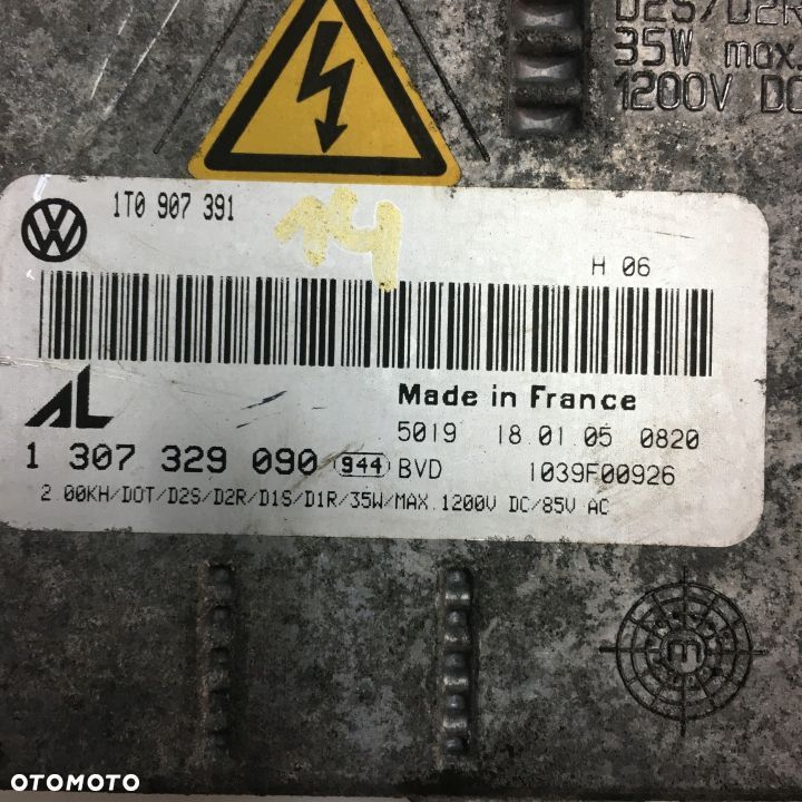 PRZETWORNICA XENON LEWA/PRAWA GOLF V 1T0907391 OK - 3