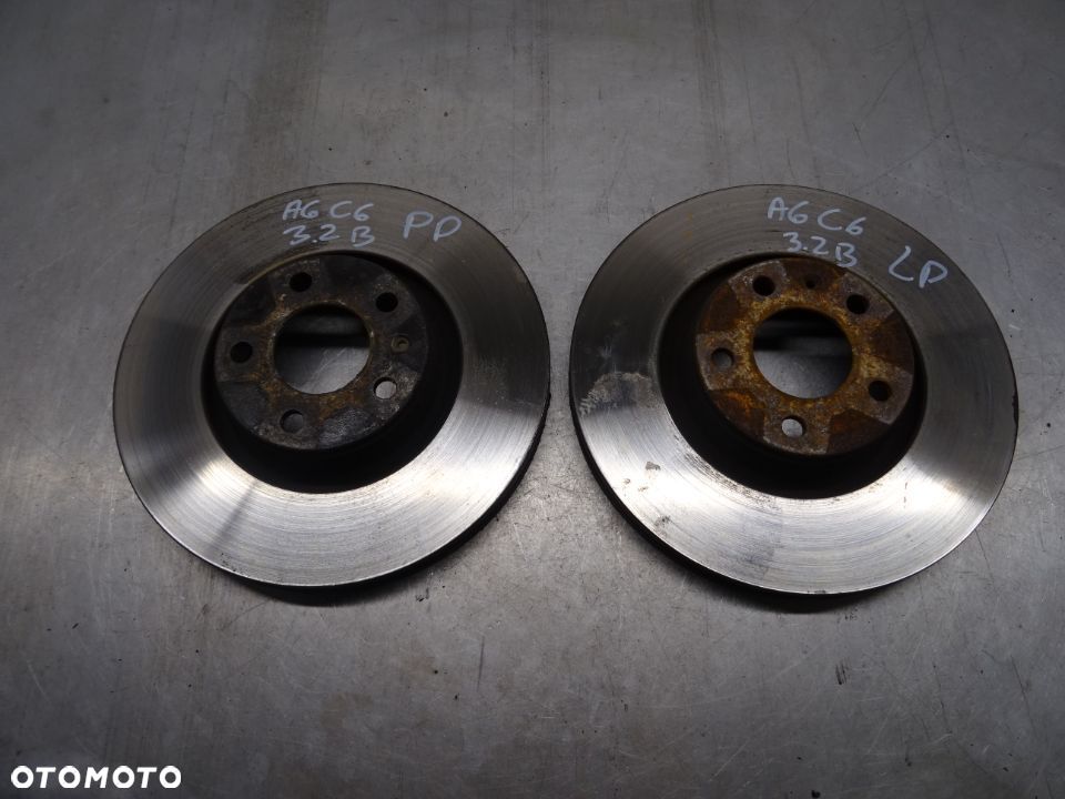 AUDI A6 C6 04-07 3.2FSI SEDAN TARCZE HAMULCOWE PRZÓD WENTYLOWANE - 1