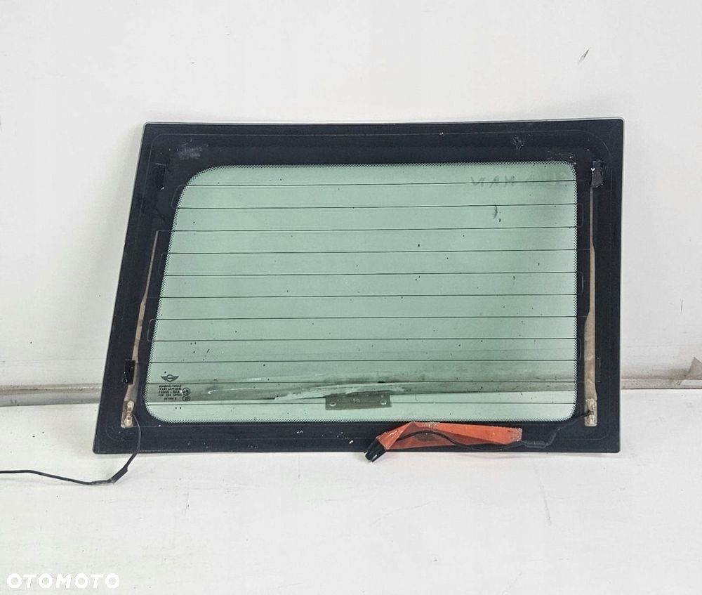 SZYBA TYŁ TYLNIA PRAWA W TYLNE DRZWI PRAWE MINI CLUBMAN R55 2007-2015 - 2