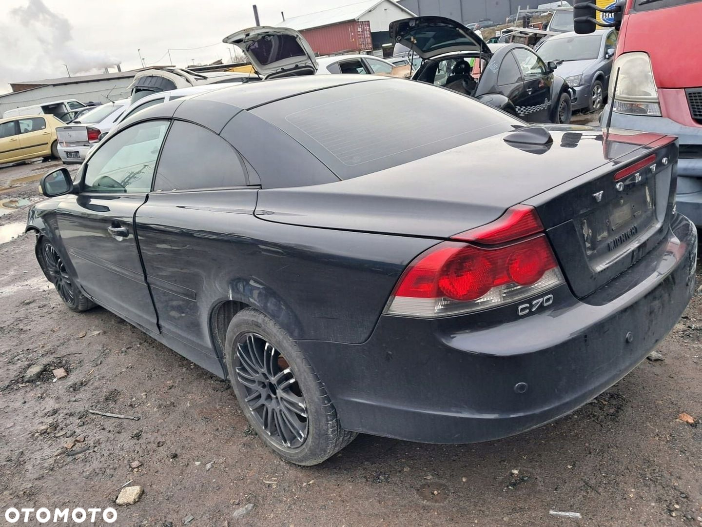 KLAPA TYLNA BAGAŻNIKA VOLVO C70 II 2010 COUPÉ CABRIO KOD LAKIERU 452-26 - 2