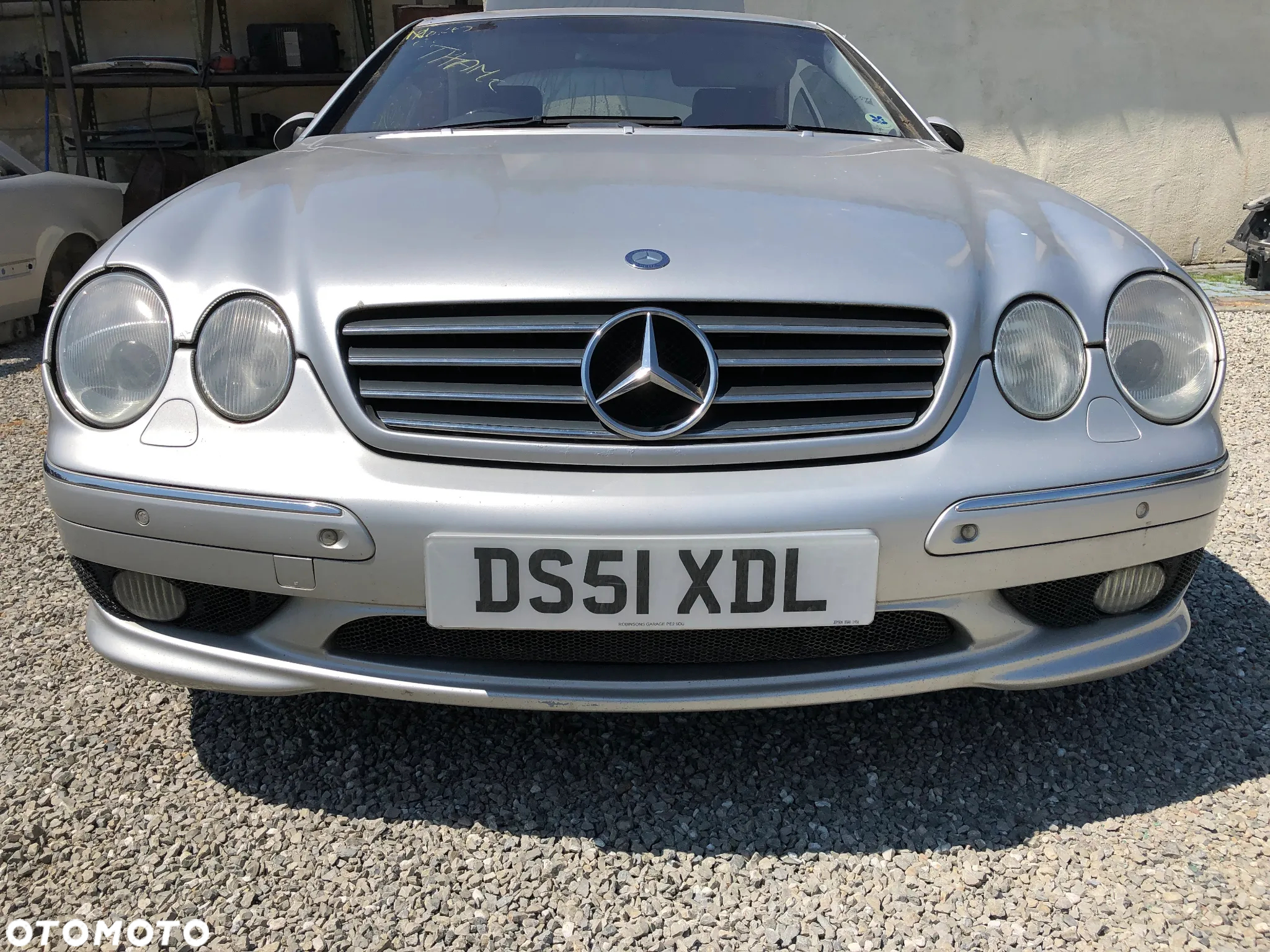 Maska Zderzak Reflektory Błotniki Wzmocnienie Belka Pas Przedni Lampy Mercedes CL500 CL600 W215 C215 Przyszowice - 20