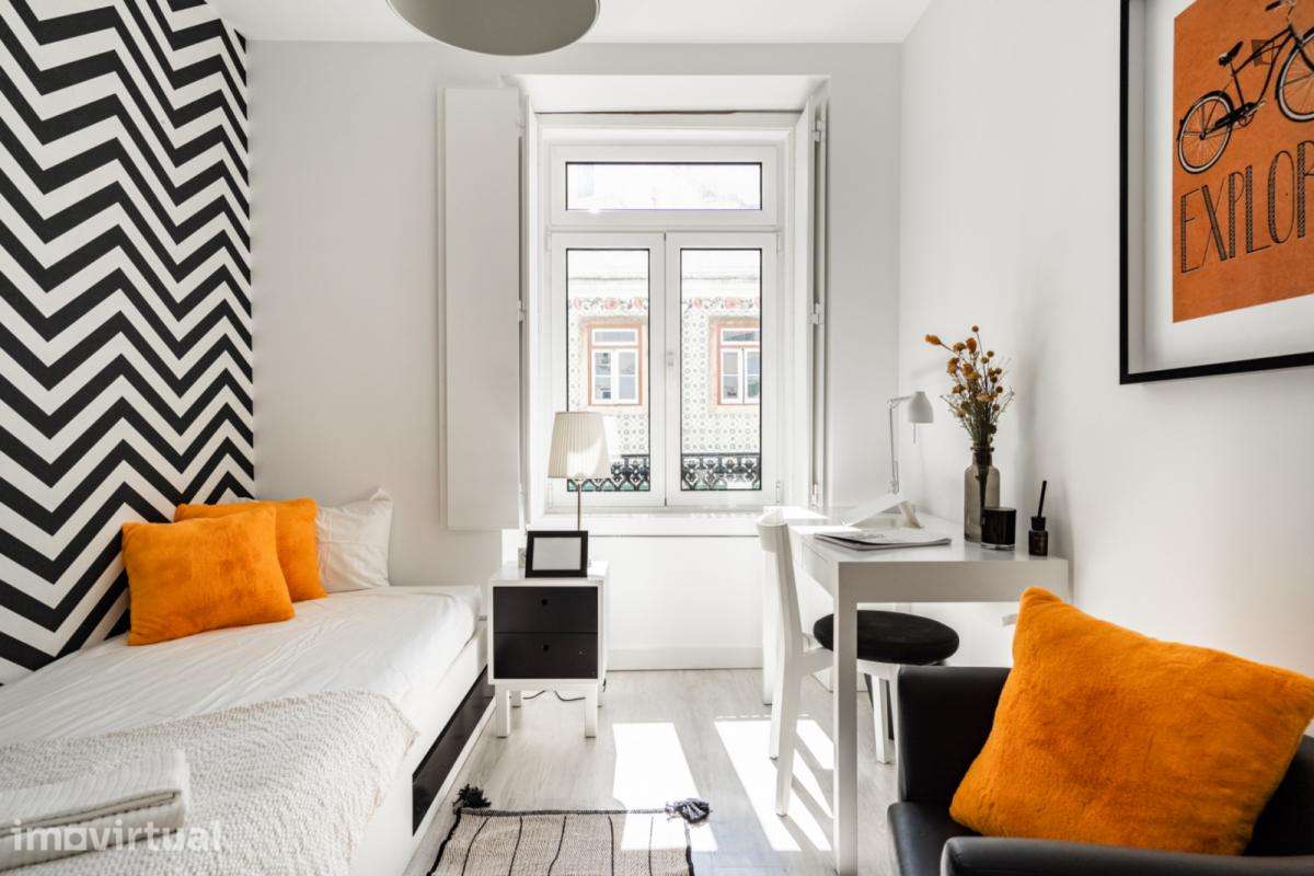 Quarto - localizado em Campolide Lisbon - Grande imagem: 3/23