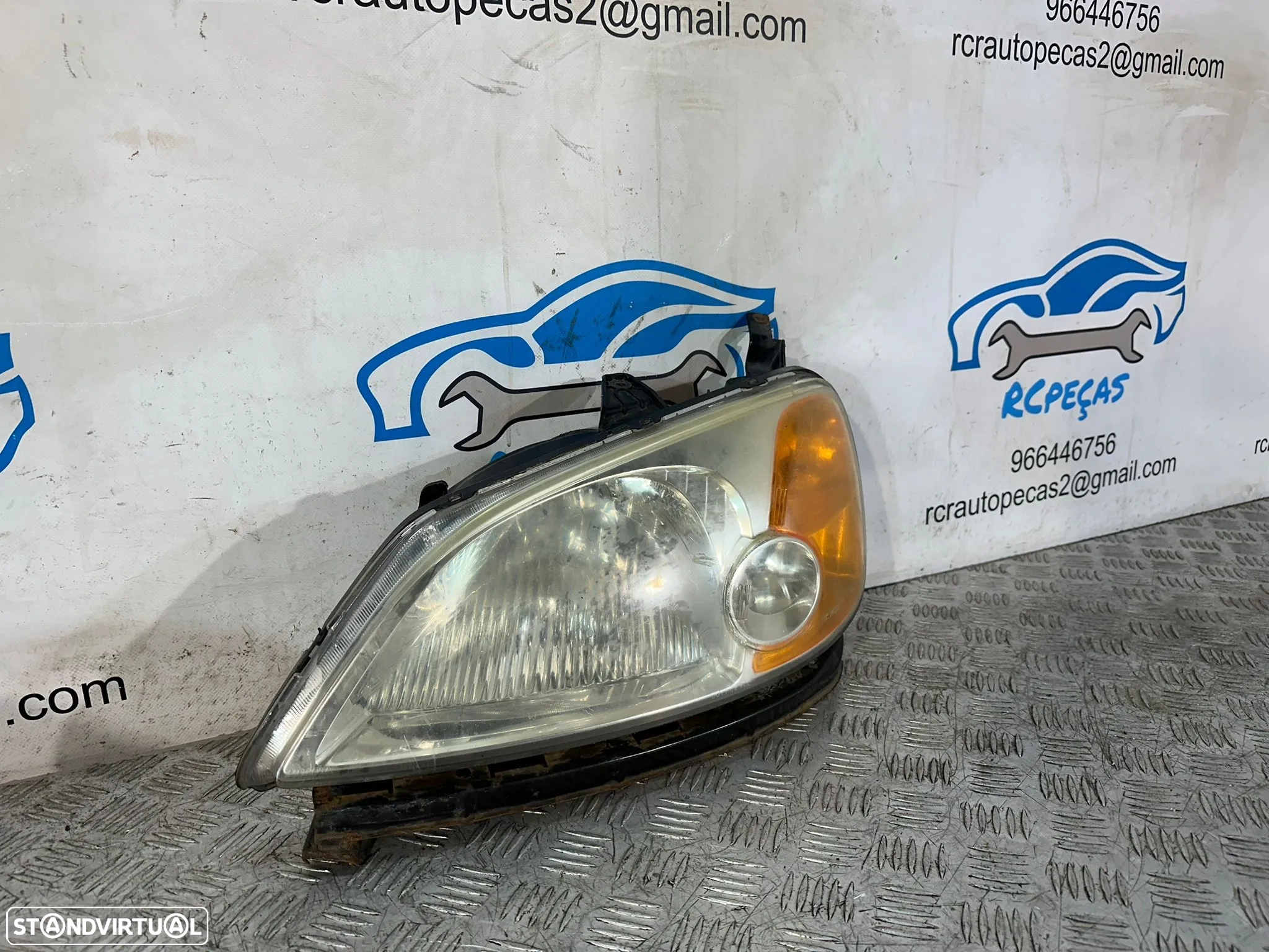 Conjunto Oticas Frente Frontais Esquerda Direita Honda Civic 7 Mk7 EP ES 2001 - 2005 - 8