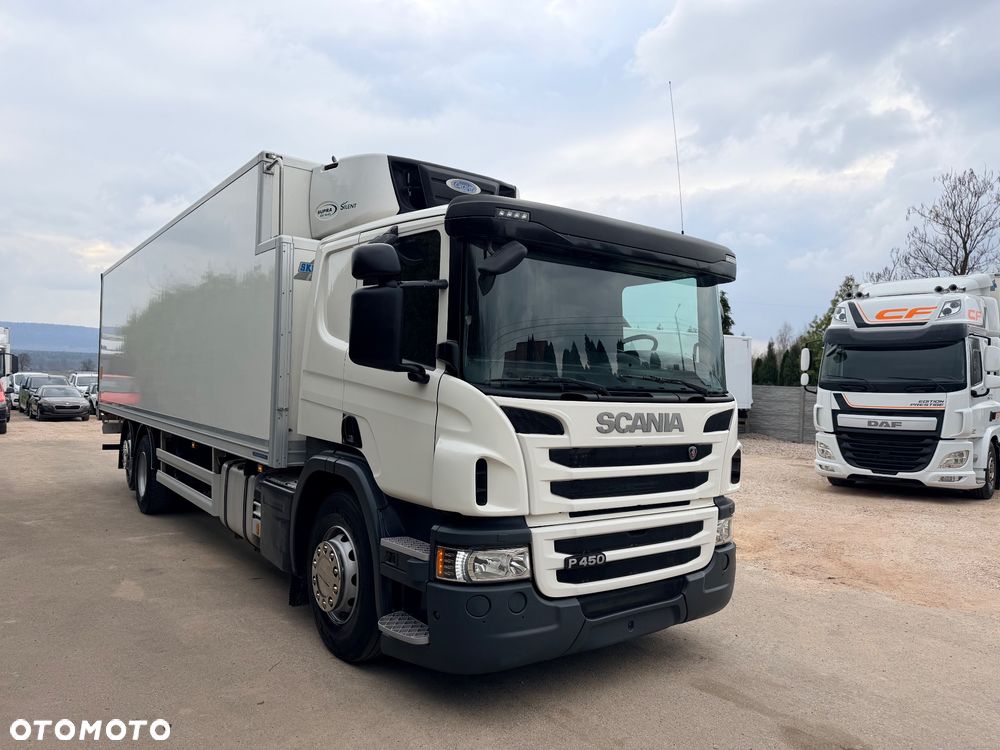 Scania Scania P 450 / CHŁODNIA + WINDA / 23 PALETY / EURO6 / OŚ SKRĘTNA / CARRIER/ ASO - 3