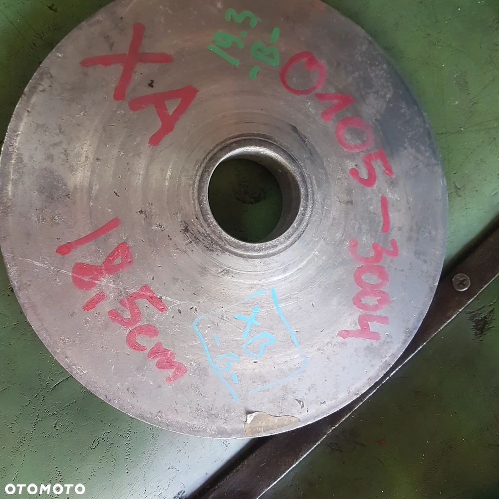 koło wałek stożek trzpień talerz tuleja mocowanie z wariator wariatora aixam 400 500 city ligier js ch26  microcar chatenet ixo ixtoo nova greca italcar town kubota lombardini progres - 3