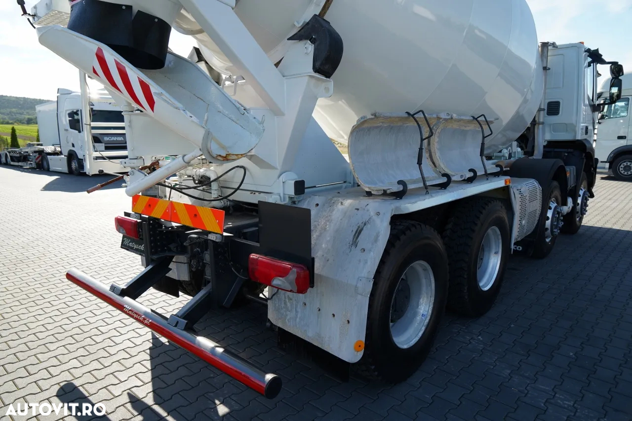Iveco 400 SL X-WAY STRALIS / 8X4 / BETONIERĂ / IMER / ANVELOPE 100% / JANTE DIN ALIAJ / - 15