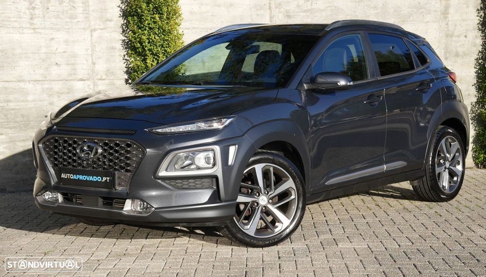 Hyundai Kauai 1.0 T-GDi Pele/Tecido Vermelho - 1