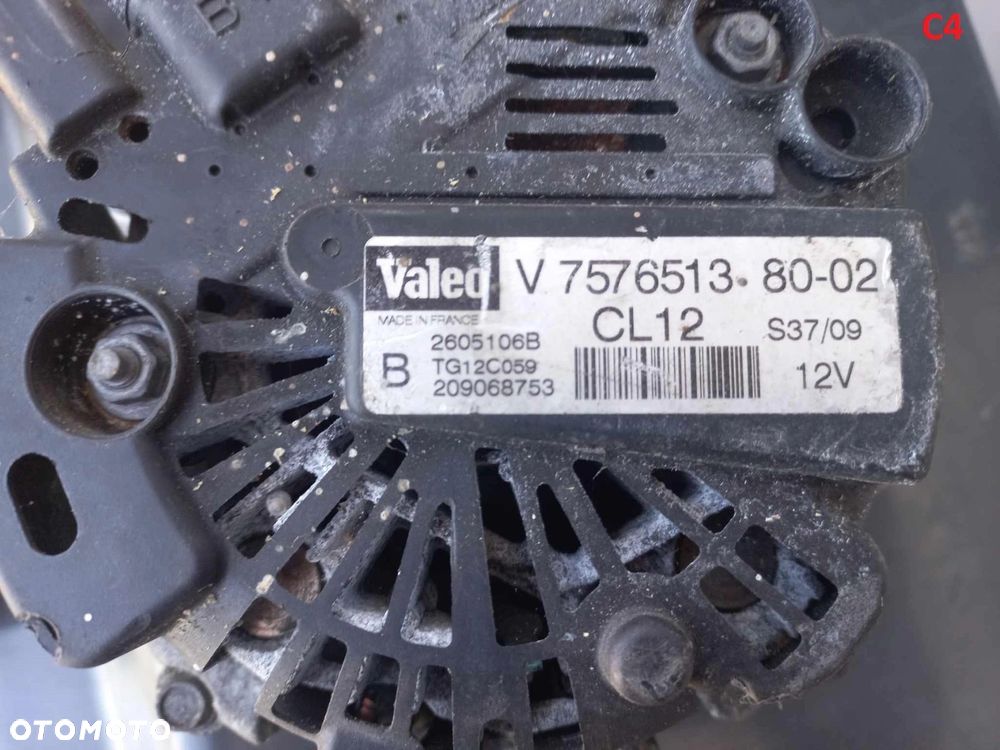 207 CC alternator 1,6VTI 207 308 Citroen C3 II C4 Picasso Peugeot - 5