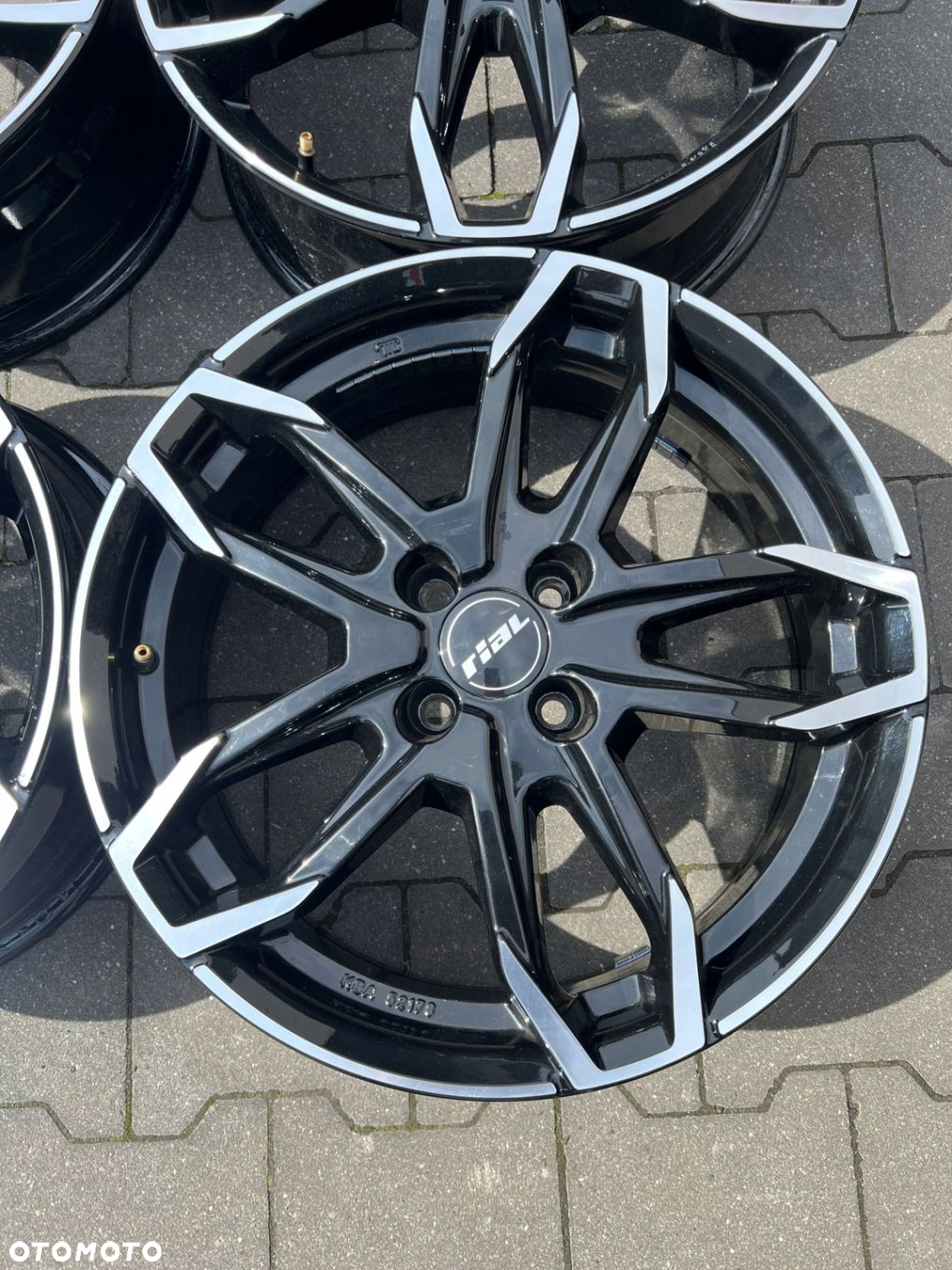 ALUFELGI ORYGINAŁ RIAL FIAT ALFA ROMEO 4X98 - 3
