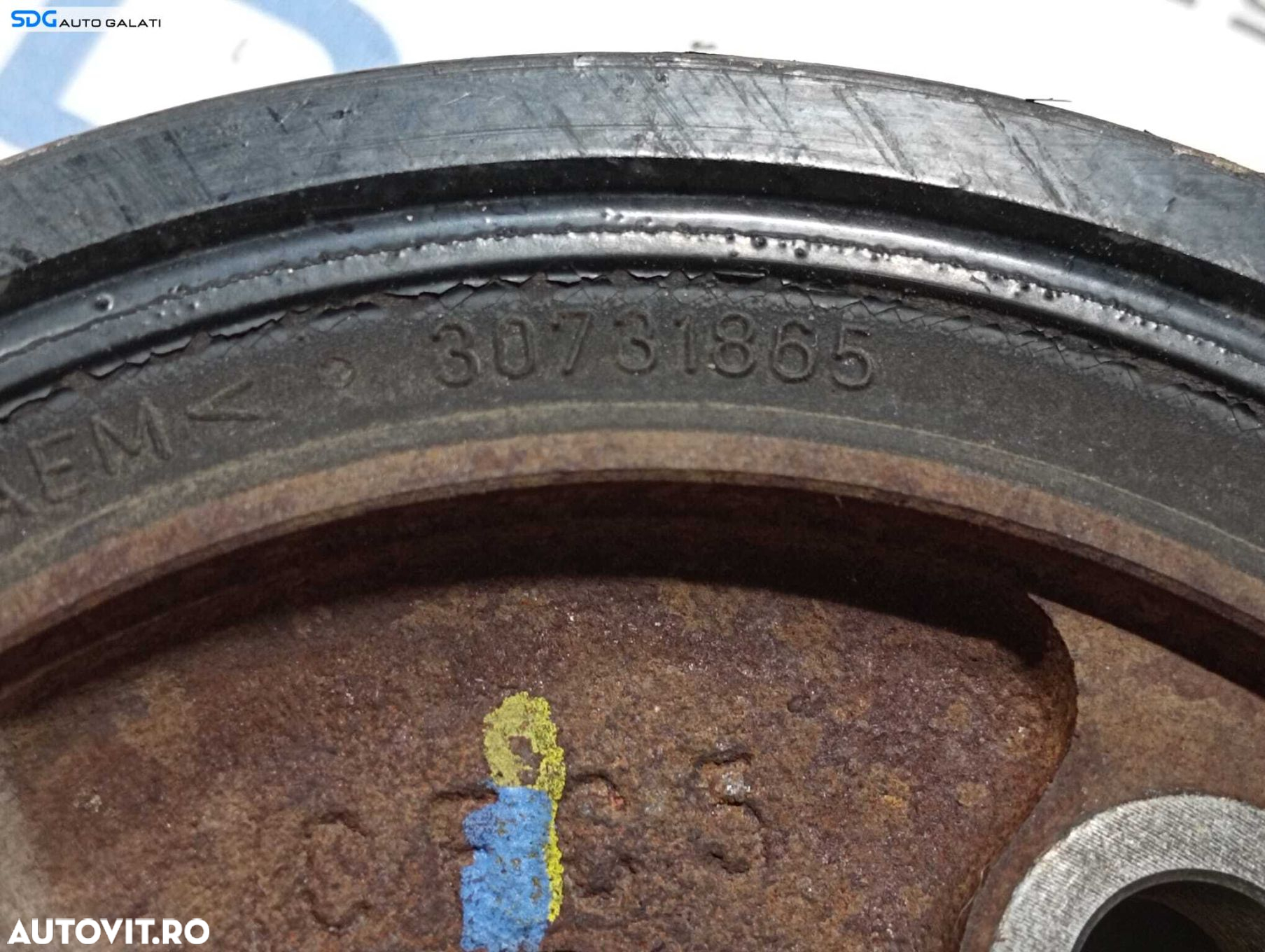 Fulie Curea Vibrochen Arbore Cotit Volvo S60 2.4 D 2000 - 2009 Cod 30731865 [M5193] - 3