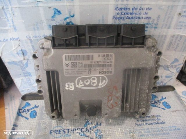 Centralina 9663268380 0281012468 CITROEN  XSARA PICASSO 2007 1.6HDI 90CV 5P BEGE BOSCH - 1