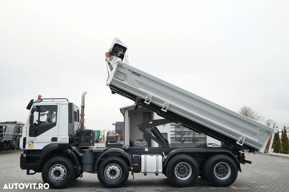 Iveco TRAKKER 450 / 8x4 / BASCULATOR / HYDRODOXY / BORDMATIC / EURO 6 / - 2