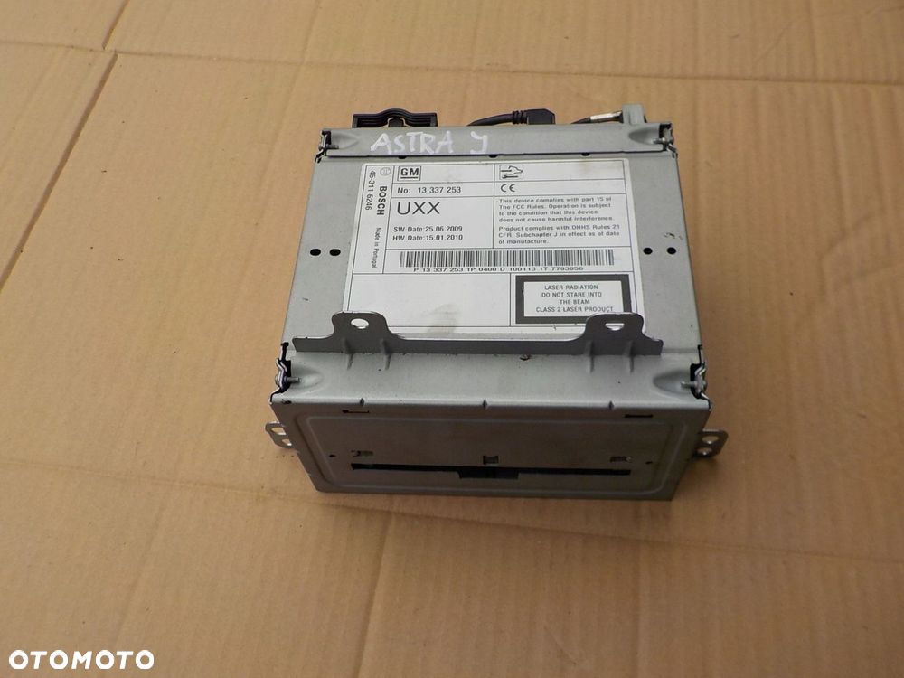 radio cd opel astra J IV 2010r 13337253 - 1