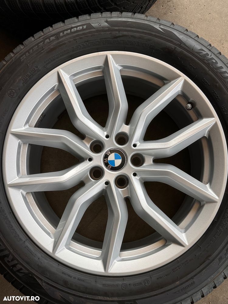 Vând jante originale BMW X5 G05 pe 19” cu anvelope de iarnă - 6