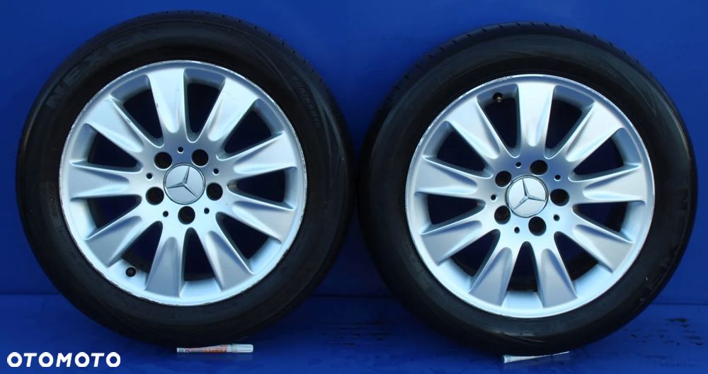 Felgi aluminiowe 16 Borbet Alu OE Mercedes CLK W209 C209 A2094013702 ET31 A2094013602 ET32 - 10