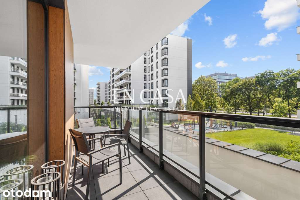 Mokotów | 120sqm, 2 bedrooms, terrace, parking