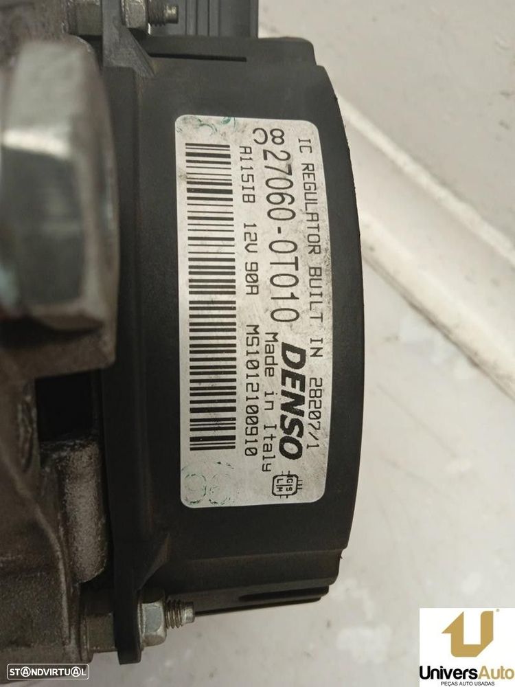 ALTERNADOR TOYOTA AURIS 2007 -270600T010 - 3