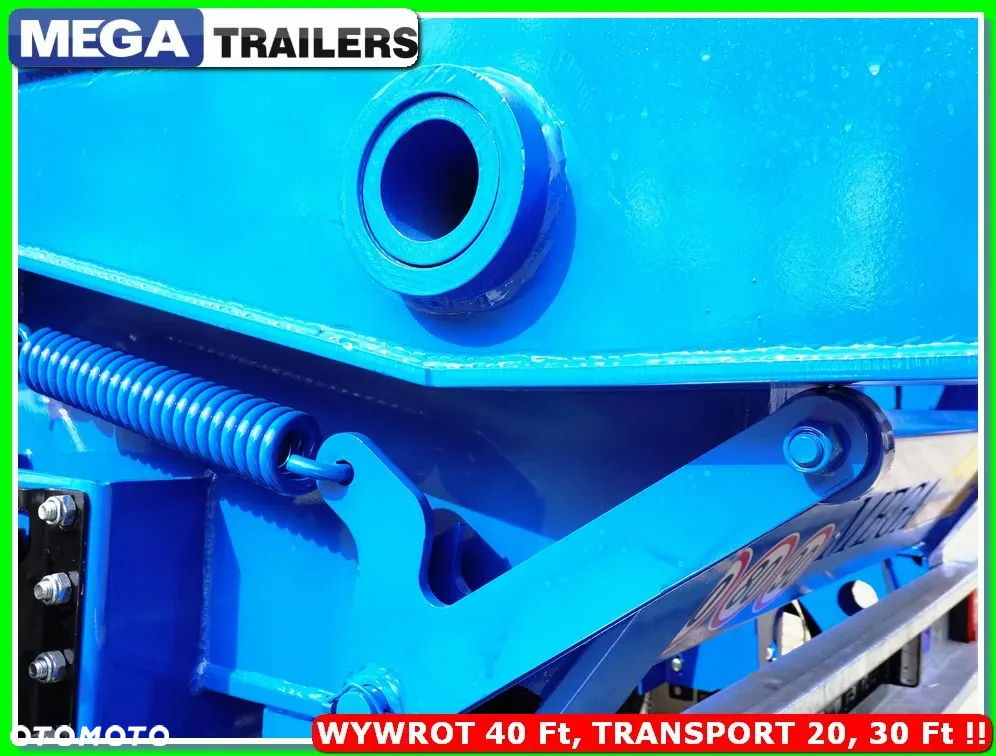 Mega 65 m³ wywrotka na kontener 40 Ft / do 44,0 T DMC zestawu !!! - 14