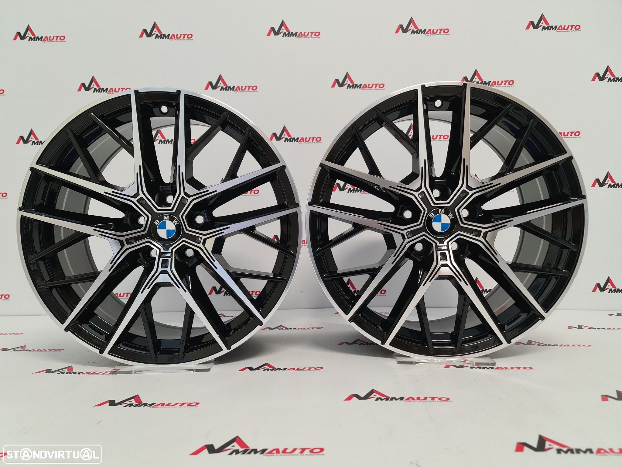 Jantes Look BMW 555M Preto Polido 19 (5x112) - 1