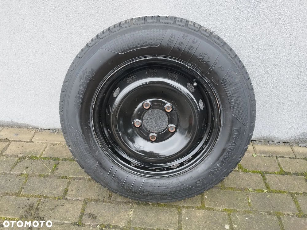 Koło felga opona zapas Master III Movano B NV400 Kleber TransPro 4S 225/65 R16