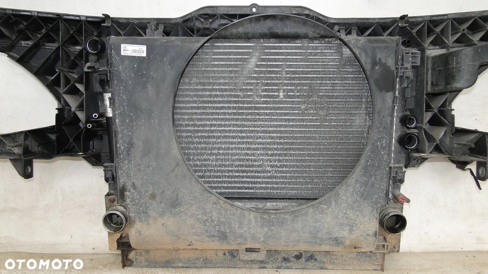 MERCEDES VITO W639 PAS PRZEDNI CHŁODNICA WODY KLIMATYZACJI INTERCOOLER KOMPLET 2.2CDI EUROPA - 12