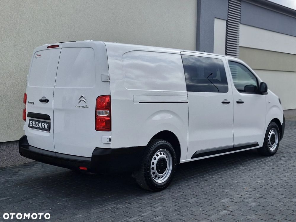 Citroën Jumpy, XL LONG, BRYGADÓWKA, 6 miejsc, DOKA, kamera cofania, tempomat, klima - 5