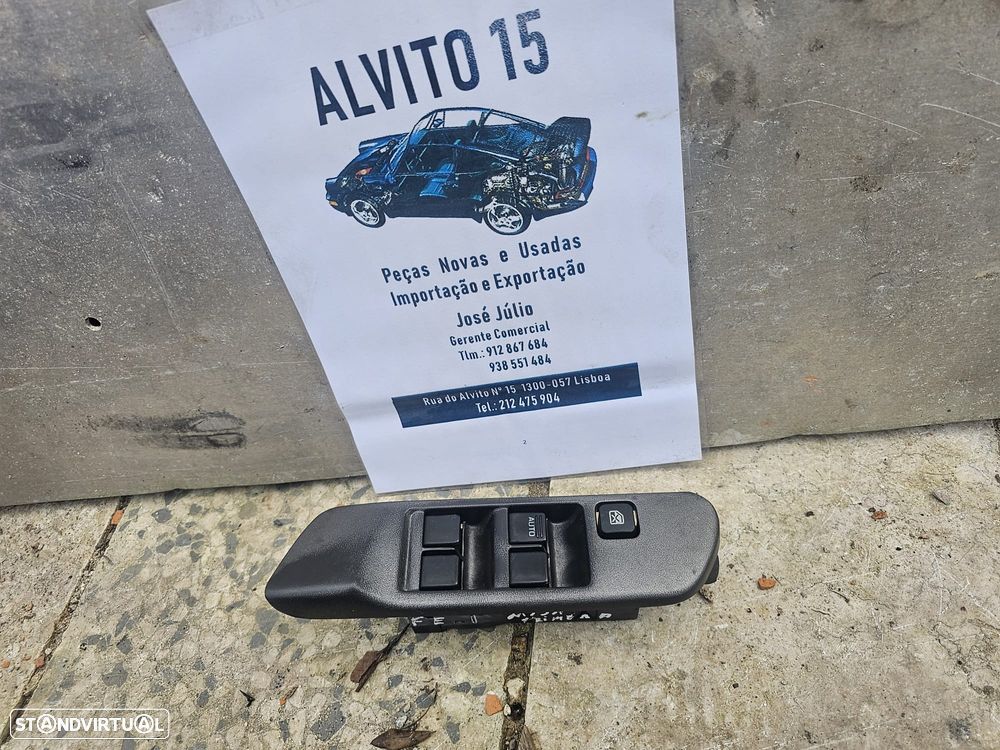 Comando / botões /interruptor de vidros Nissan Primera  2001  - frente esquerdo - 2