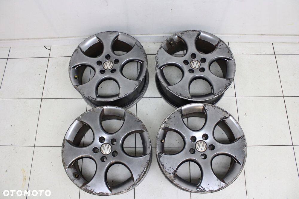 VW GOLF V GTI FELGI ALUMINIOWE ALUFELGI 18'' 5X112 ET51 7.5J - 1