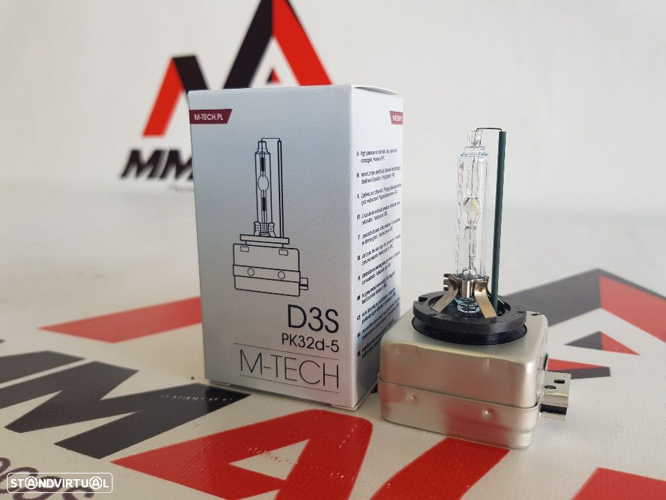 Lâmpada Xenon D3S 6000k M-Tech - 3