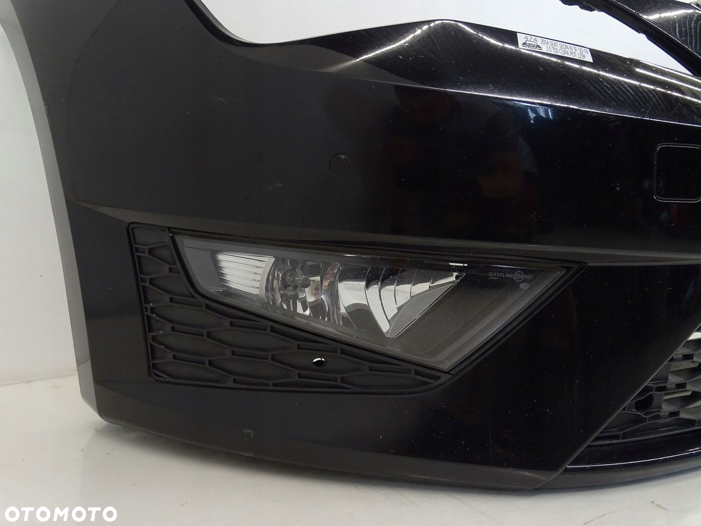 KPL ZDERZAK PRZÓD PRZEDNI POD 4X PDC SEAT LEON III 5F FR 12-16R LZ9Y - 8