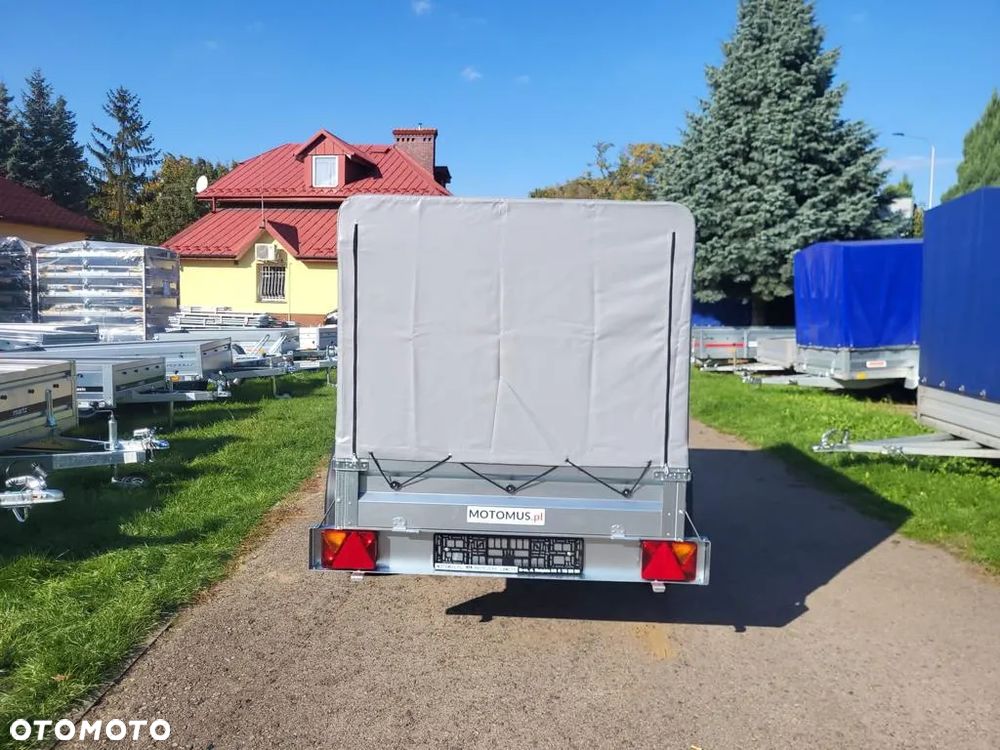 Neptun Przyczepa Neptun N7-202PTD ze stelażem i plandeką H80 cm 202x114x30 - 10