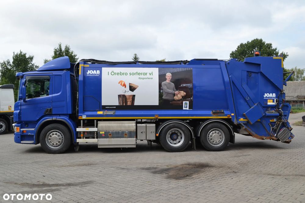 Scania P 310 CNG ŚMIECIARKA DWIE KOMORY JOAB ANACONDA - 2