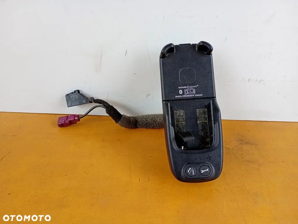 uchwyt na telefon adapter bluetooth vw passat b7 cc 2008-2012r 3c0051435bg - 1
