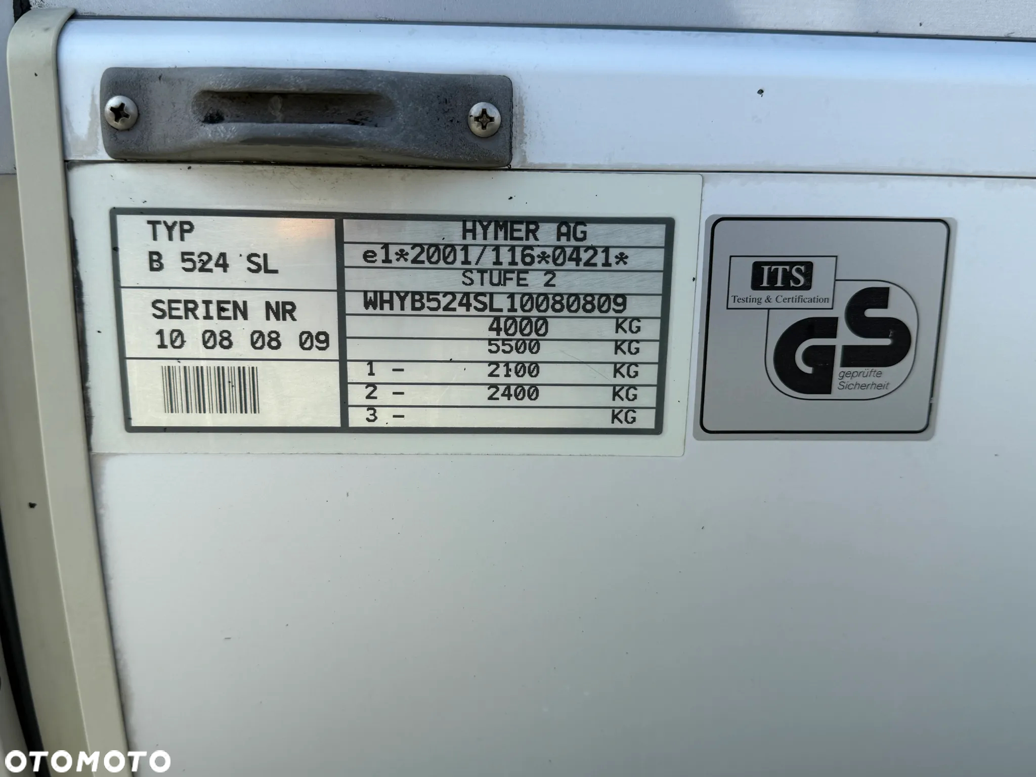 Hymer-Eriba B 524 SL Pełna Integra Fiat Ducato 3.0 158 KM - 27