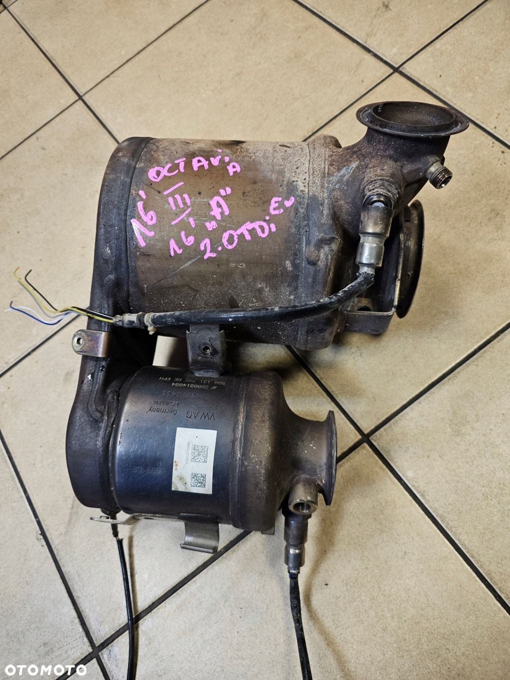 KATALIZATOR DPF AUDI A3 8V 5Q0131705BE VW SKODA OCTAVIA III 2.0TDI - 1