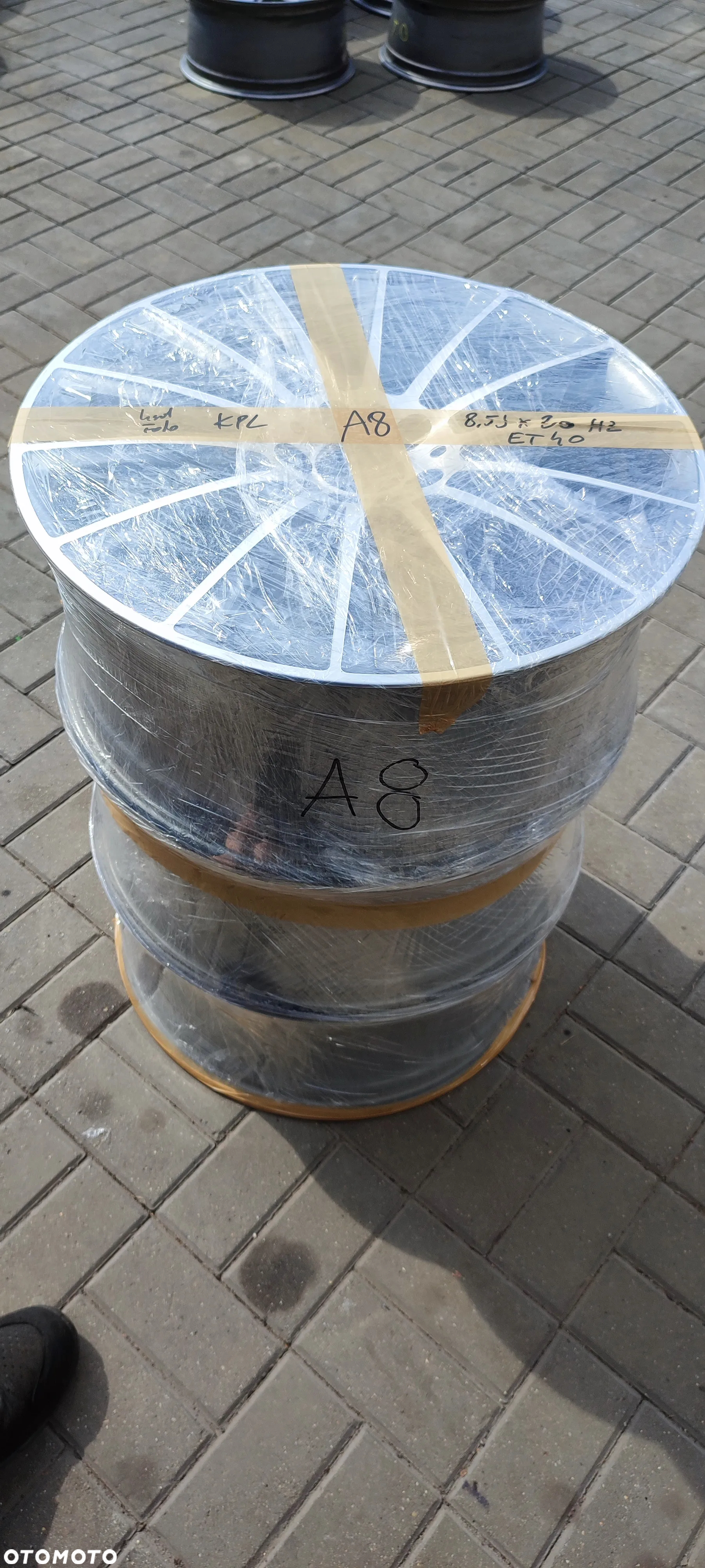 FELGI ALUMINIOWE 5x112 8.5Jx20 CALI ET40 fi66.6 AMG 2534011900 MERCEDES GLC I INNE KOMPLET 4 SZTUKI - 16