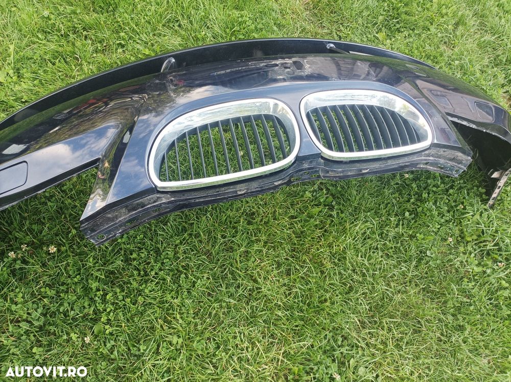 Grile nări cromate bară față BMW seria 5 E60 E61 - 3