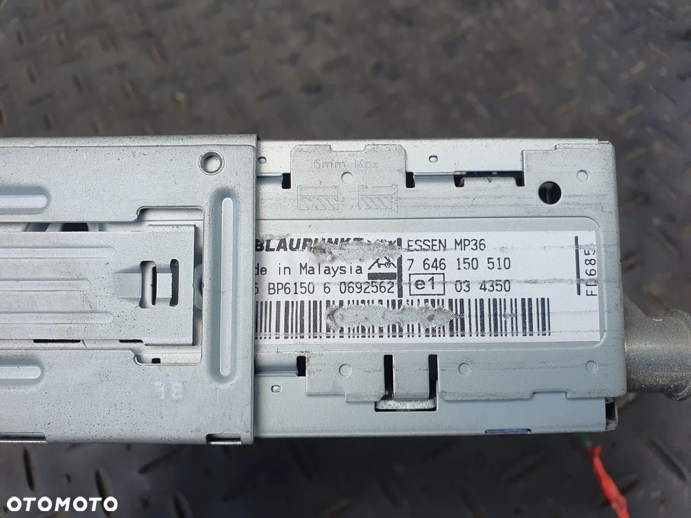 RADIO RADIOODTWARZACZ CD MP3 BLAUPUNKT ESSEN MP36 7646150510 - 3