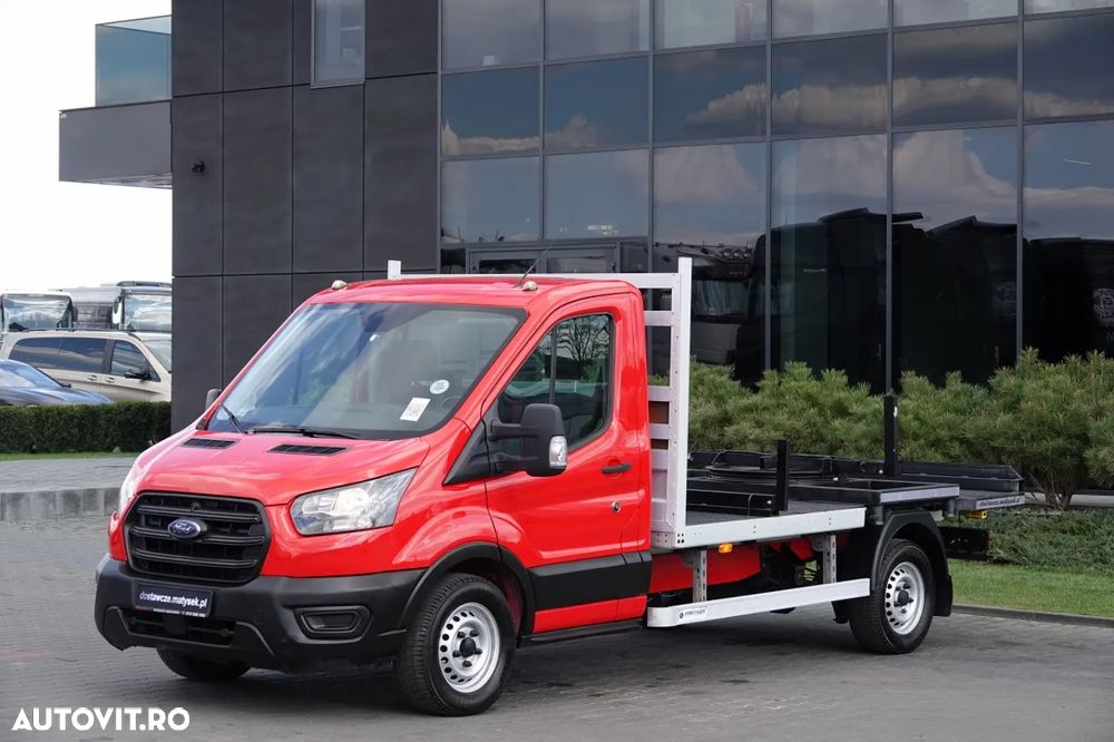 Ford TRANSIT 350 / PLATFORMĂ / MANUALĂ / 3 LOCURI / MASĂ NETĂ 3500 KG / - 2