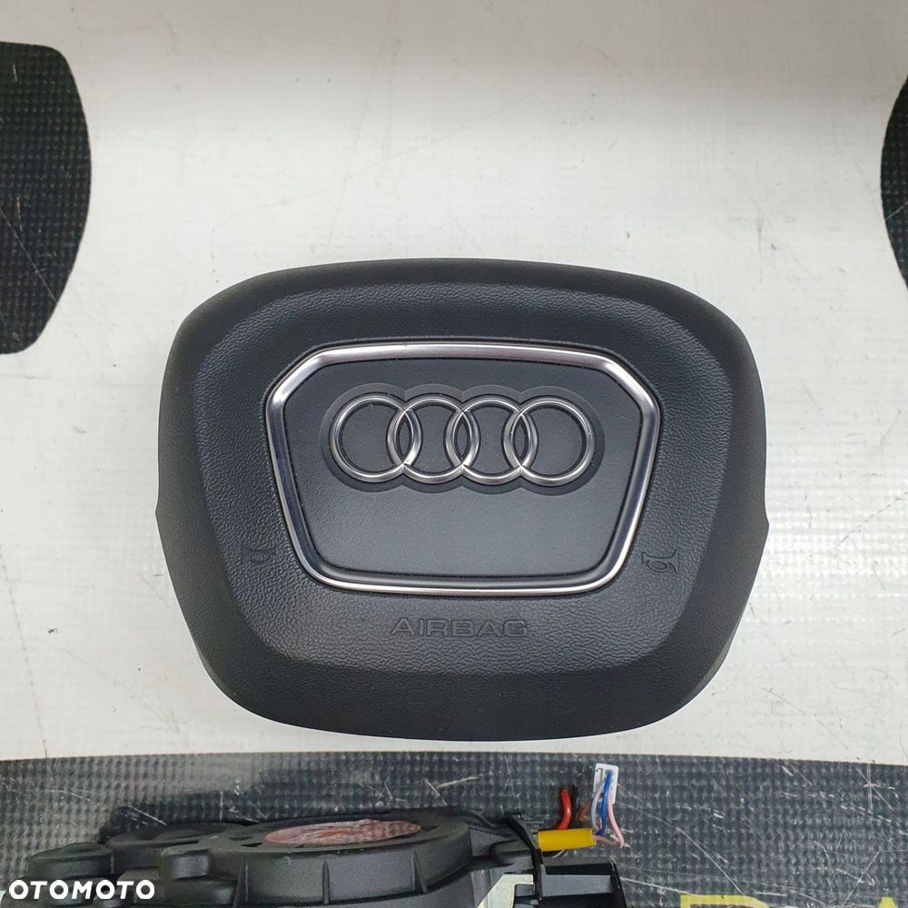 AUDI Q8 4M8 DESKA ROZDZIELCZA KONSOLA KOKPIT PULPIT PODUSZKI AIRBAG AIR BAG PASY KIT SET - 6