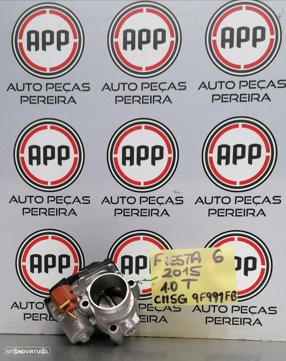 Borboleta Ford Fiesta 6 1.0 de 2014 referência CM5G 9F991FB, B173101219 . - 2